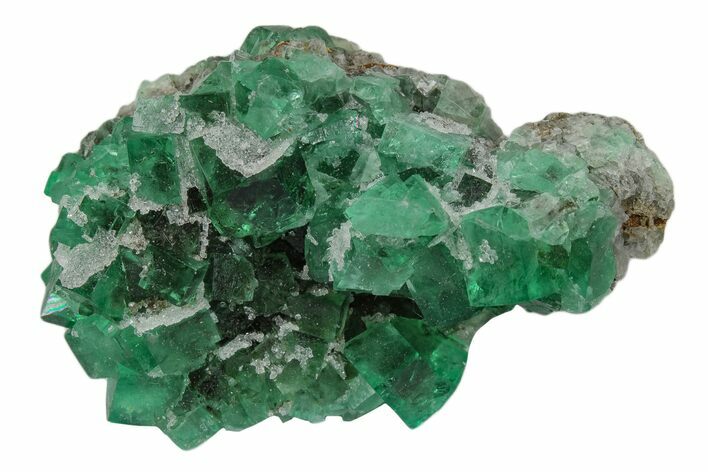 Fluorescent Green Rogerley Fluorite Cluster - England #173988
